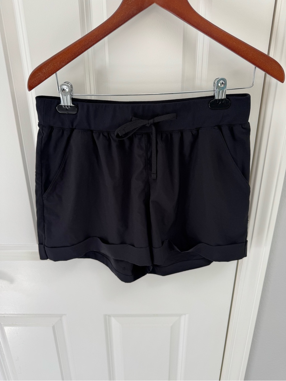 Zella Black Athletic Drawstring Shorts
